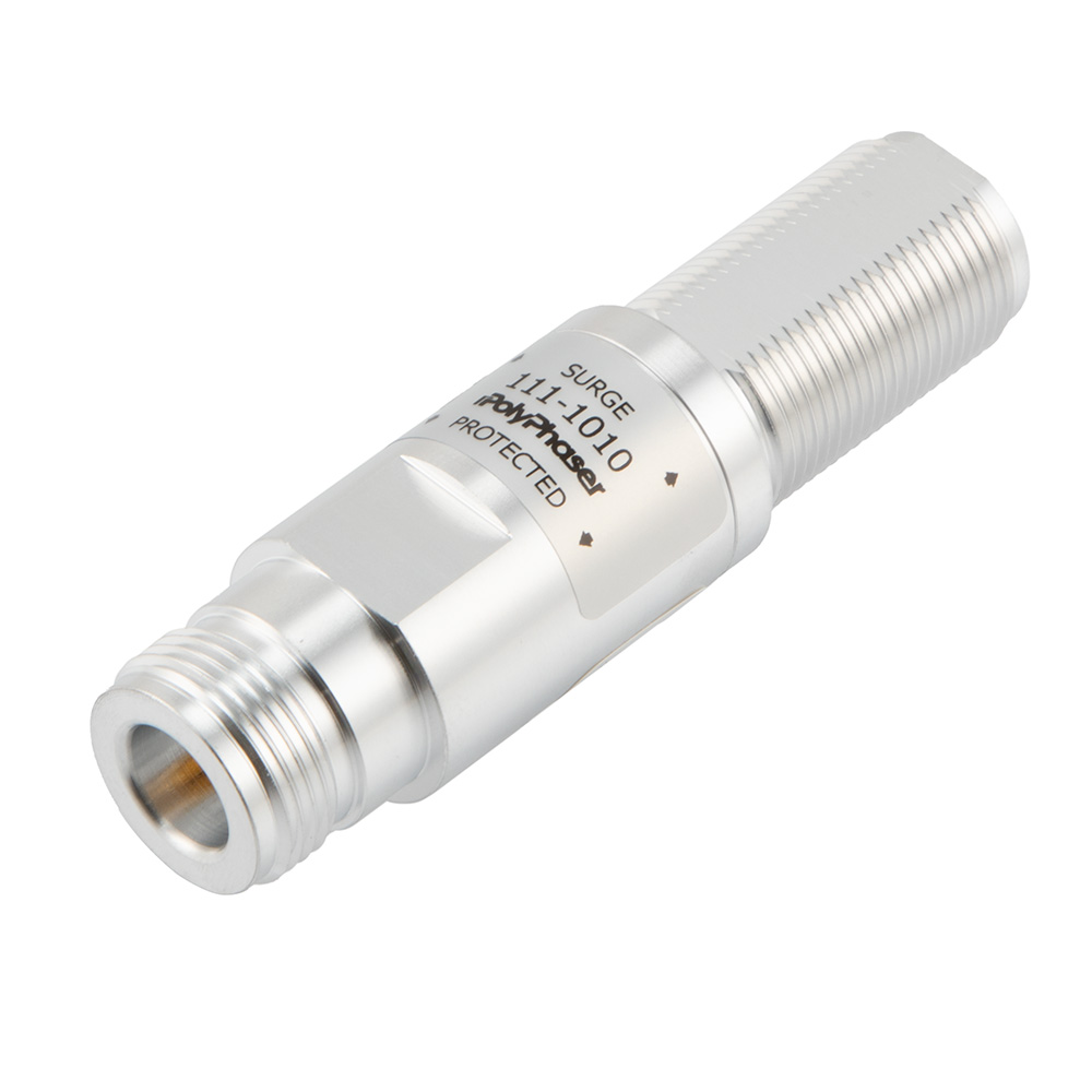Type N F/F Bulkhead Coaxial RF Surge Protector, 2.0GHz 6.0GHz, DC