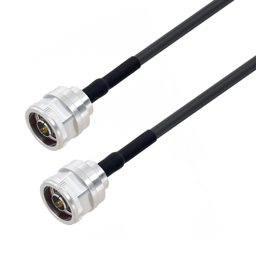 1 M Type N to Type N M/M 195 Series Low Loss Cable Jumper