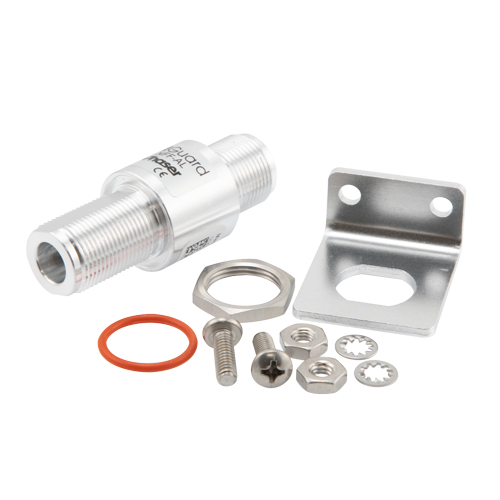 Type N F/F Bulkhead Coaxial RF Surge Protector, DC 6GHz, 1000W, IP67