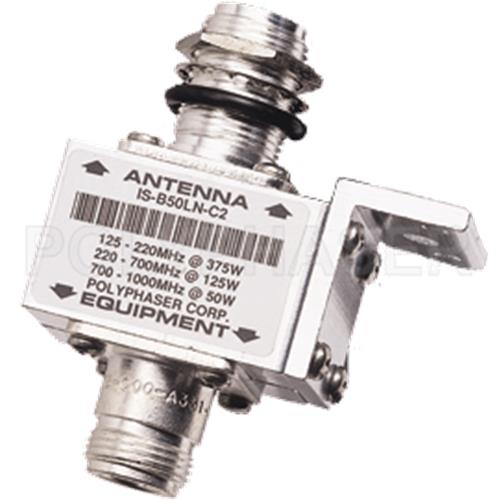 IS-B50LN-C2-ME Details about   Polyphaser Bulkhead Arrestor NF-NM 
