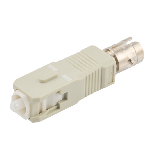 1ft LC To ST Fiber Optic Cable - Multimode 50/125 Duplex Adapter Cable For Network Connections
