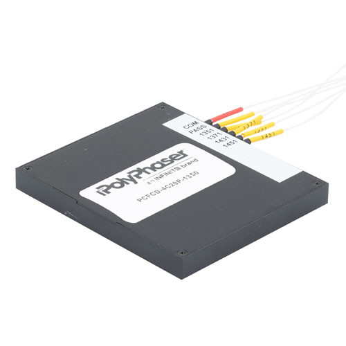Passive CWDM, Ruggedized Field Cassette Demux, 4 ch 20nm 1350nm, 1.0m