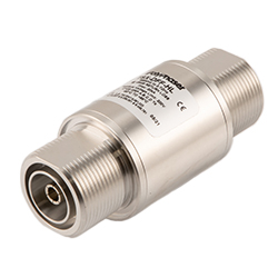 7/16 DIN F/F Bulkhead Coaxial RF Surge Protector, 698MHz