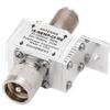 Picture of Type N F/M Coaxial RF Surge Protector, 50MHz - 700MHz, DC Block, 200W, 313uJ, 50kA, Blocking Cap, Bracket Up, Hole Mount