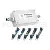 Picture of Twisted Pair Lightning Surge Protector Modules, 10 Pair 24Vdc, Isolated DC Ground, UL 497B