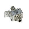 Picture of Type N F/F Bulkhead Coaxial RF Surge Protector, 125MHz - 1GHz, DC Block, 200W, 1uJ, 50kA, Blocking Cap, Hole Mount